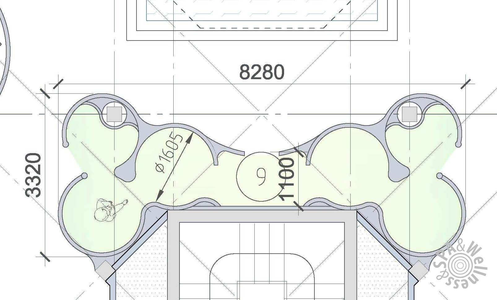 Аллея впечатлений схема